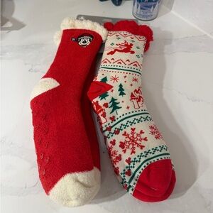 Disney Adult Cozy Christmas Socks – New (Sold Out at Parks)